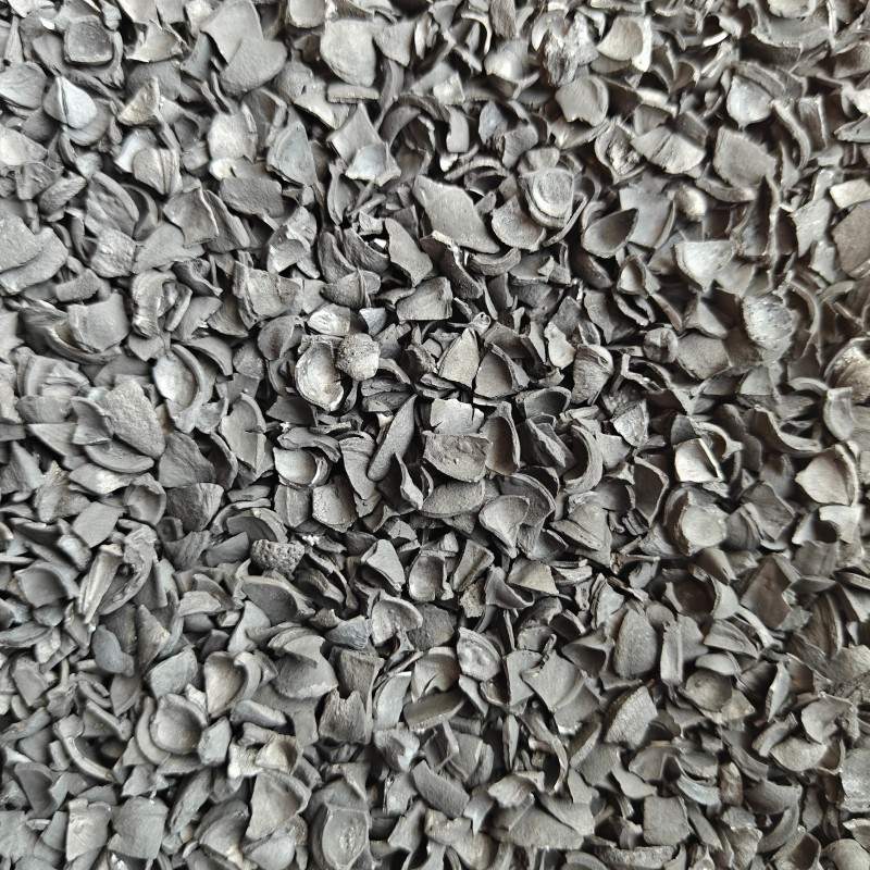 Carbono com casca de damasco com valor de iodo 800 para recuperação de ouro