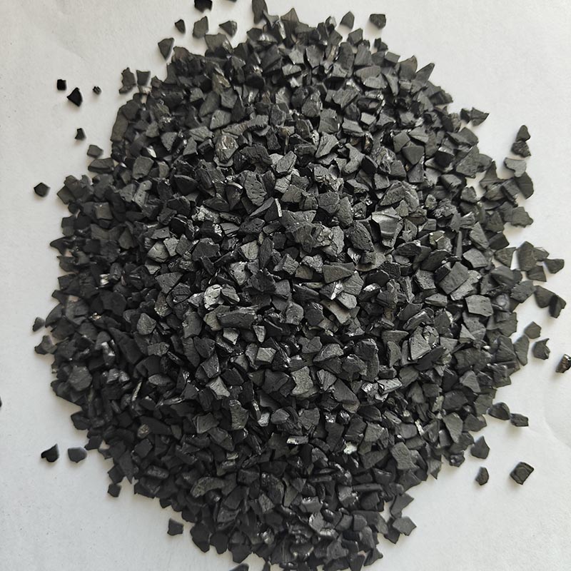 Carbono de casca de coco com valor de iodo 800 para recuperação de ouro