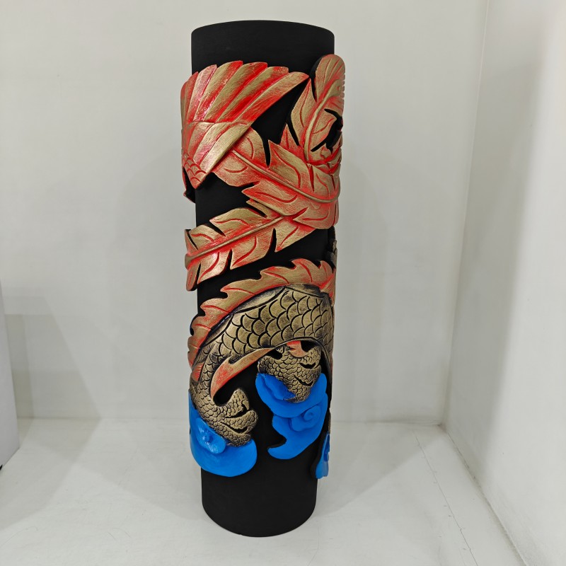 Cilindro Decorativo de Carvão Ativado